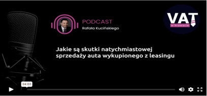 Jakie są skutki natychmiastowej sprzedaży auta wykupionego z leasingu